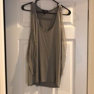 Gray tank top